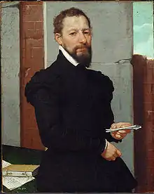 El orador Giovan Pietro Maffeis (1533-1603),profesor de retórica, h. 1560-65,Kunsthistorisches Museum, Viena.