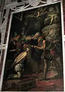 San Clemente martoriato da una colata rovente', G.B. Carlone