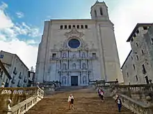 La Catedral de Gerona, España