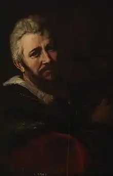 Autorretrato, de Giulio Cesare Procaccini (1624).