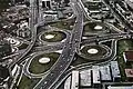 Glorieta de los Hongos, vías radiales de la Ciudad de México