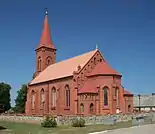 Iglesia católica de Gniewino.