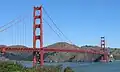 El puente Golden Gate.