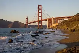 Vista desde Baker Beach.