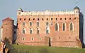 Castillo en Golub-Dobrzyń, su residencia entre 1616 y 1623, en la cual ella construyó un ático.