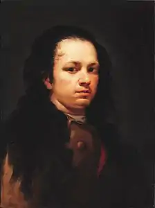 Francisco Goya  Autorretrato, (~1771-1775)