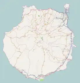 Caldera de Bandama ubicada en Gran Canaria