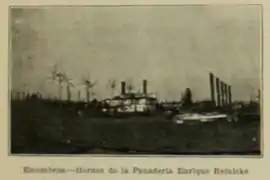 Hornos de la panadería Enrique Reinike.