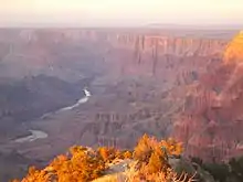 Vista del río Colorado.