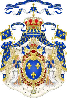 Gran Escudo Real del Reino de Francia.