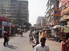 La GTR en el Howrah Maidan, West Bengal.