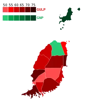 Elecciones generales de Granada de 1972