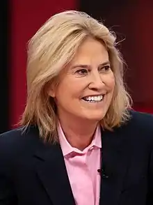 Greta Van Susteren - comentarista, abogada y presentadora de noticias para CNN, Fox News y NBC News