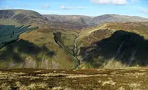 Grey Mare's Tail waterfall, Moffat Hills