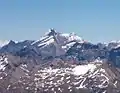 La Grivola vista desde la cima de la Testa del Rutor