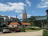 Groenlo, la antigua capilla y la iglesia