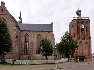 Iglesia de Santa Gertrude en Workum, Provincia de Frisia