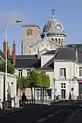 Cabecera, torre y cúpula