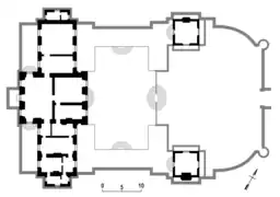 Plano del castillo.