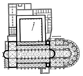 Planta de Georg Dehio (1954)Georg Dehio, Ernst Gall; Deutscher Kunstverlag (Hrsg.): Handbuch der Deutschen Kunstdenkmäler – Östliches Schwaben. München Berlin 1954.