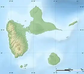 Islas de los SantosÎles des Saintes ubicada en Guadalupe