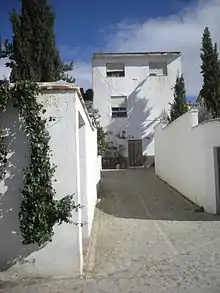 Calle de la Judería en Guadix.