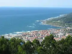 Vista de La Guardia desde el monte