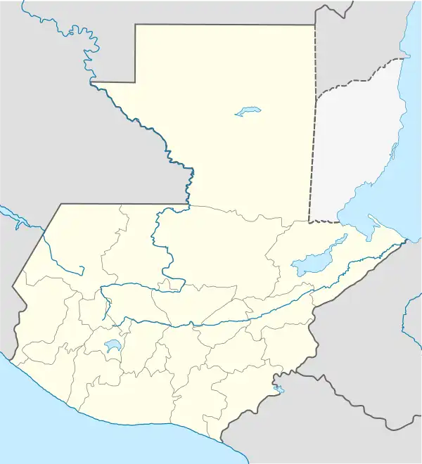 San Marcos ubicada en Guatemala