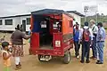 Mototaxi en Guayaquil, Ecuador.