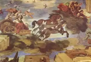 La Aurora, techo del Casino de la Villa Ludovisi de Roma.