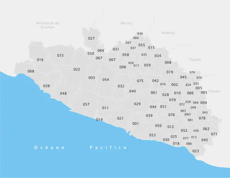 Municipios de Guerrero.