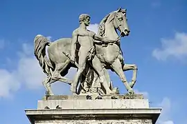 Cavalier romain, Louis-Joseph Daumas