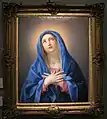 Virgen en éxtasis, de Guido Reni, comienzos del siglo XVII.