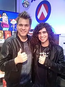 Guillermo Lockhart y Andy Rosano