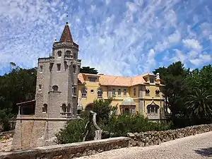 Palacio de los Condes de Castro Guimarães, en Cascaes