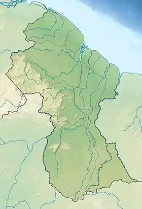 Río Caituma ubicada en Guyana