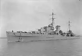 HMS Orion.