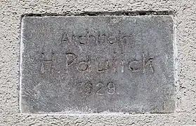 Firma de Herrmann Paulick