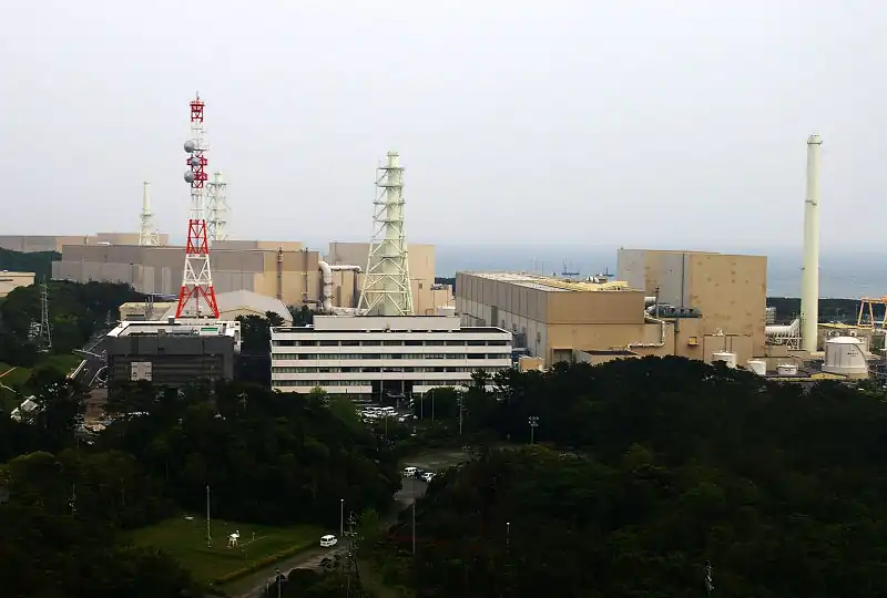 La planta de energía nuclear de Hamaoka