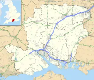 Southampton ubicada en Hampshire