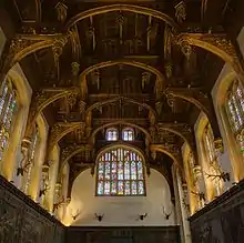 Techo del Great Hall de Hampton Court.