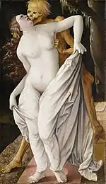 La mujer y la Muerte, Kunstmuseum Basel, Basilea.