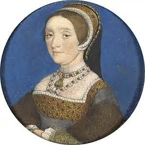 Miniatura de Holbein (Colección Buccleuch)