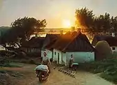 Sørup. Tarde de verano