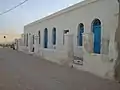 Yechiva Dighet, antigua sinagoga de Hara Seghira ("pequeña judería", antiguamente llamada D’jirt y hoy Er Riadh), en Djerba.