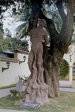 Estatua de madera de Hatuey