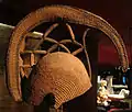 Casco Mahiole, inicios del s. XIX, Musée du quai Branly, Paris