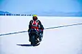 El Bonneville Pisos de Sal en Utah