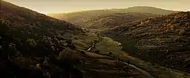 Cañón del río Lillas en el Hayedo de Tejera Negra.