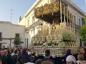 Hdad. Padre Jesús. Palio V. Dolores.